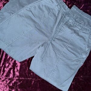 Casual Drawstring Lounge Pants in Slate Blue